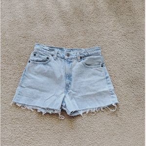 550 Levi's Denim Shorts